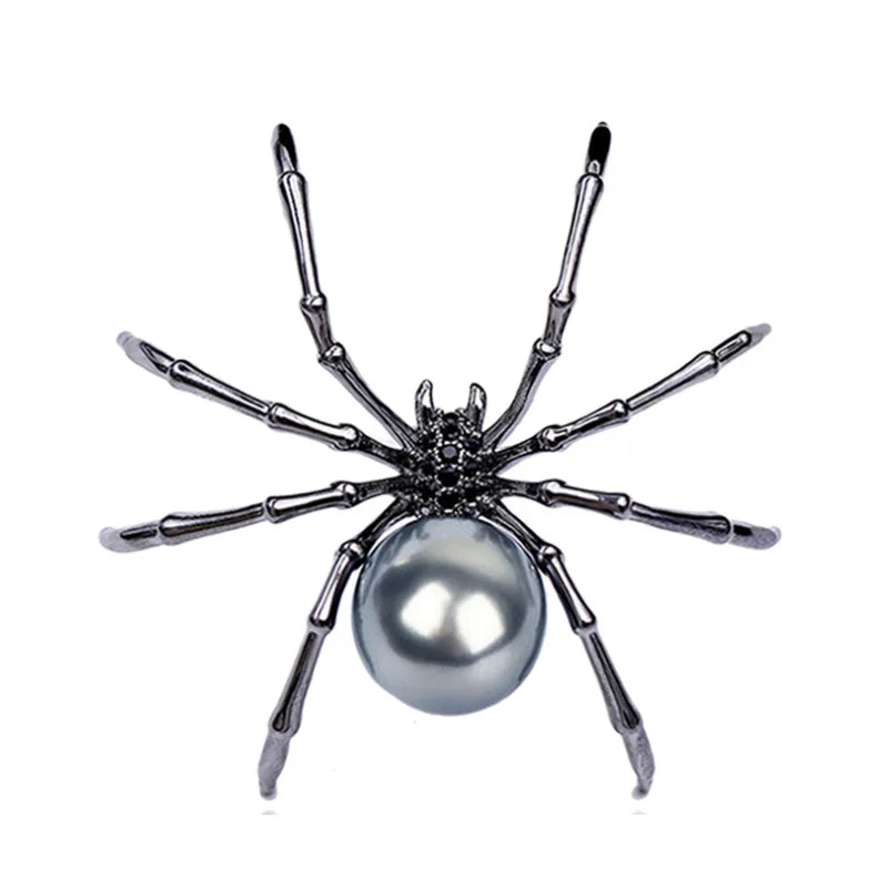 Brosche Spinne Insekt Retro Legierung Kragen Urlaub Zubehör Damen