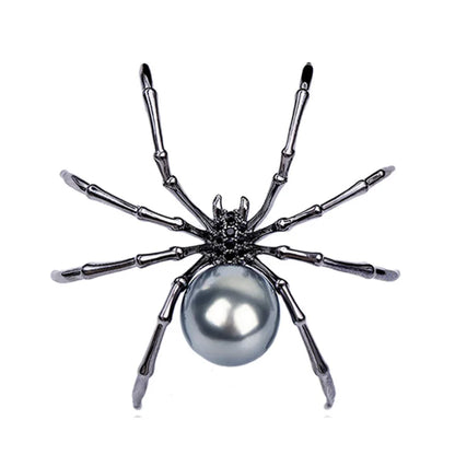 Brosche Spinne Insekt Retro Legierung Kragen Urlaub Zubehör Damen