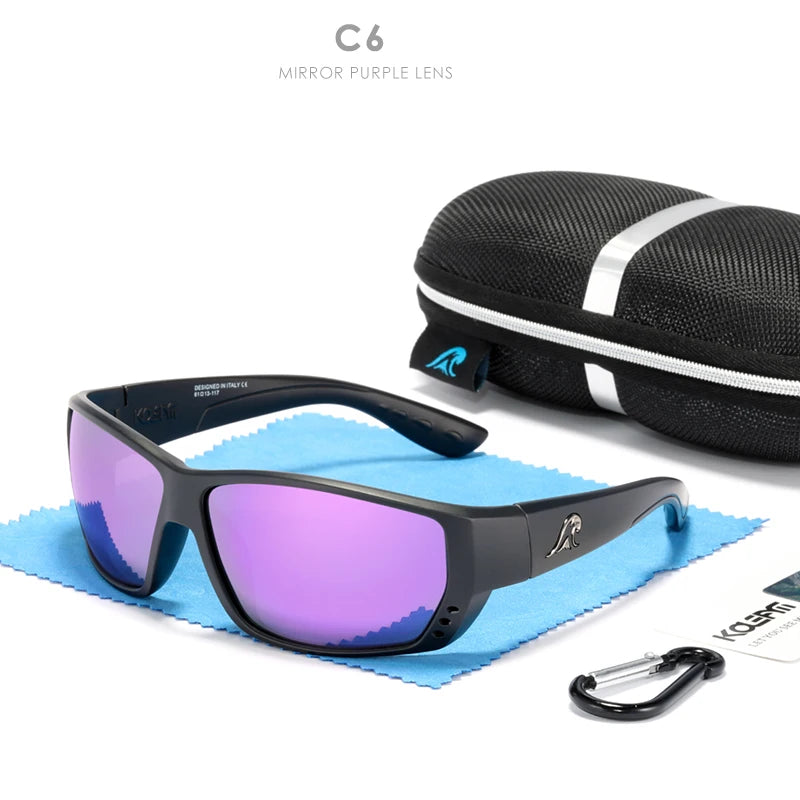 Sonnenbrille Sport TR90 polarisiert UV400 Angeln Outdoor Herren Top-Design