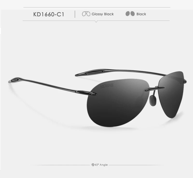 Sonnenbrille Pilot TR90 polarisiert UV400 ultraleicht Luxus Herren