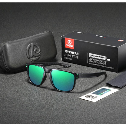 Sonnenbrille Kristallrahmen HD polarisiert Spiegel glasklar Unisex