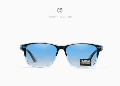 Sonnenbrille quadratisch polarisiert TR90 Federgelenk Unisex