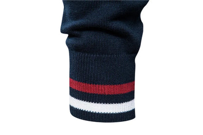 Männer Strickjacke aus hochwertiger Baumwolle im Casual-Stil für den Winter