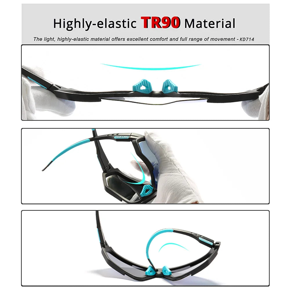 Sonnenbrille Sport TR90 polarisiert Flash-Beschichtung Outdoor Herren