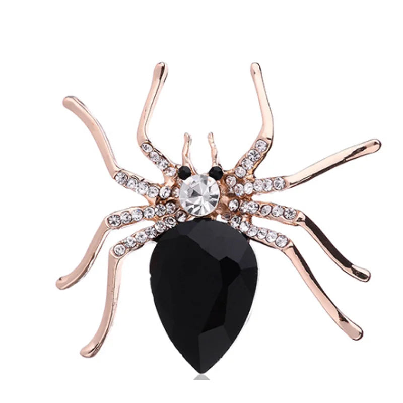 Brosche Spinne Insekt Retro Legierung Kragen Urlaub Zubehör Damen