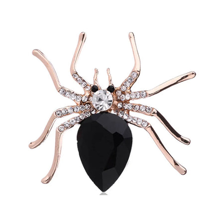 Brosche Spinne Insekt Retro Legierung Kragen Urlaub Zubehör Damen