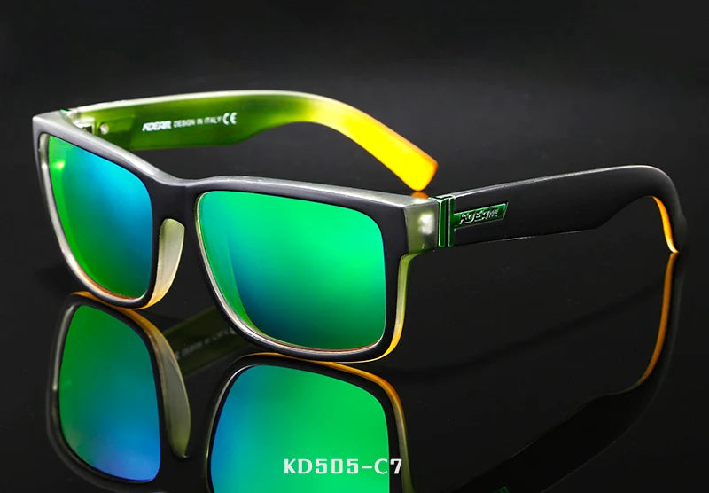 Sonnenbrille Sport polarisiert photochrom Fahren auffällige Farben Hartbox