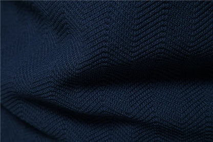 Herren Pullover aus Baumwolle mit lässigem Drop-Hülsen-Design für den Winter