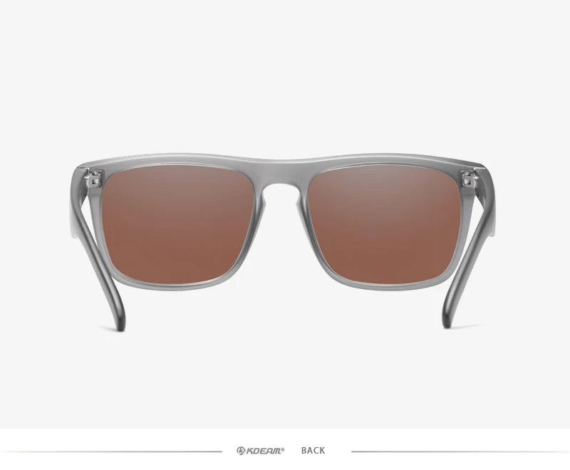 Sonnenbrille quadratisch polarisiert transparent 30 Farben Spiegel Herren