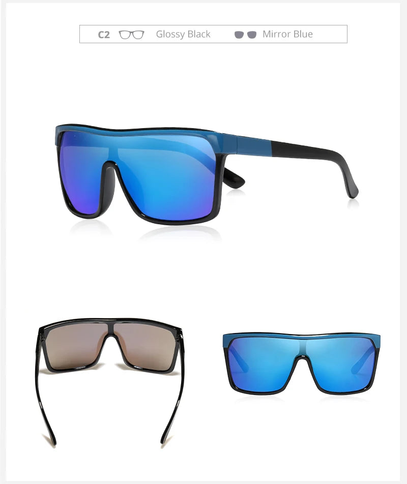 Sonnenbrille Outdoor antireflektierend polarisiert Erdnuss-Box Herren Damen
