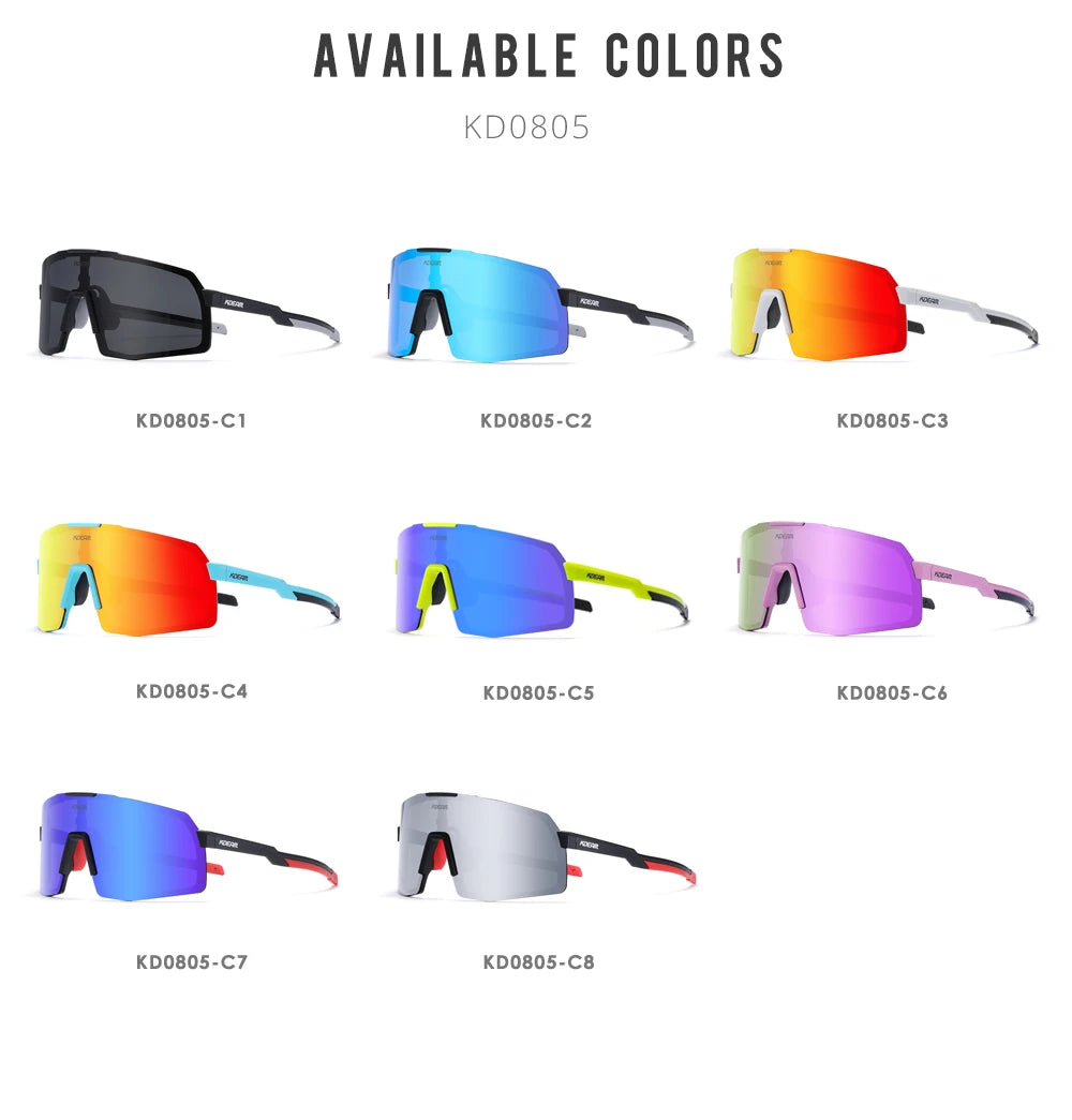 Sonnenbrille Sport TR90 polarisiert UV400 Laufen Angeln Outdoor Herren