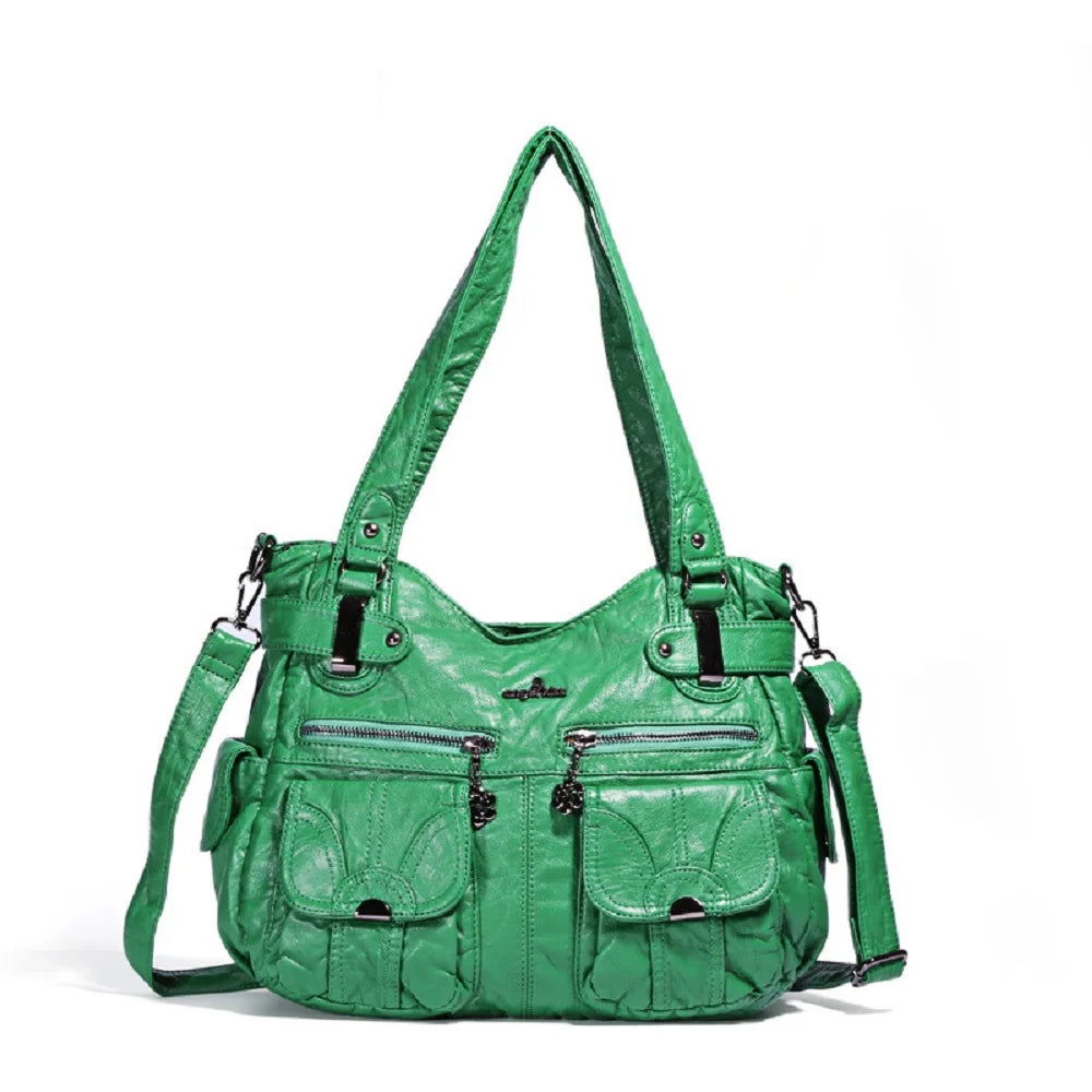 Damen-Handtasche Multifunktionale PU-Tasche Großes Fassungsvermögen Alltagsbegleiter