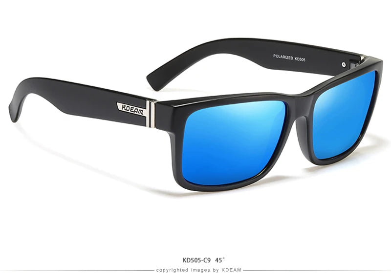 Sonnenbrille Sport polarisiert photochrom Fahren auffällige Farben Hartbox