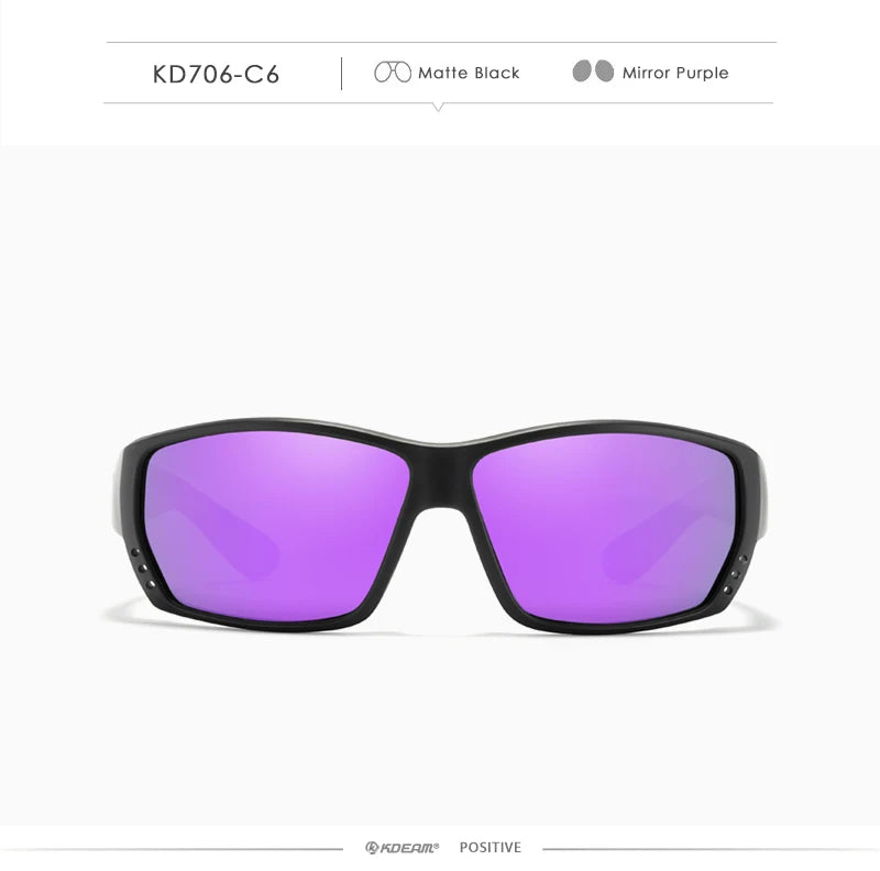 Sonnenbrille Sport TR90 polarisiert UV400 Angeln Outdoor Herren Top-Design