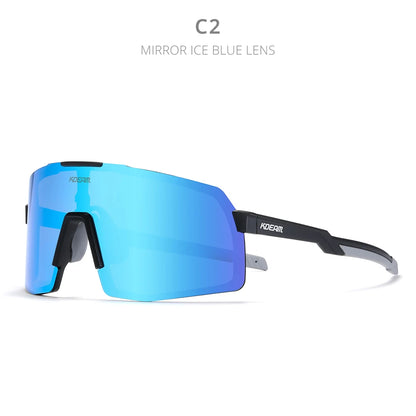 Sonnenbrille Sport TR90 polarisiert UV400 Laufen Angeln Outdoor Herren