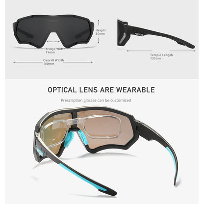 Sonnenbrille Sport TR90 polarisiert Flash-Beschichtung Outdoor Herren