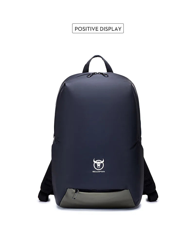 Herren-Schulrucksack Mit Laptopfach Und Wasserdicht Großes Fassungsvermögen Für 15-Zoll-Laptops