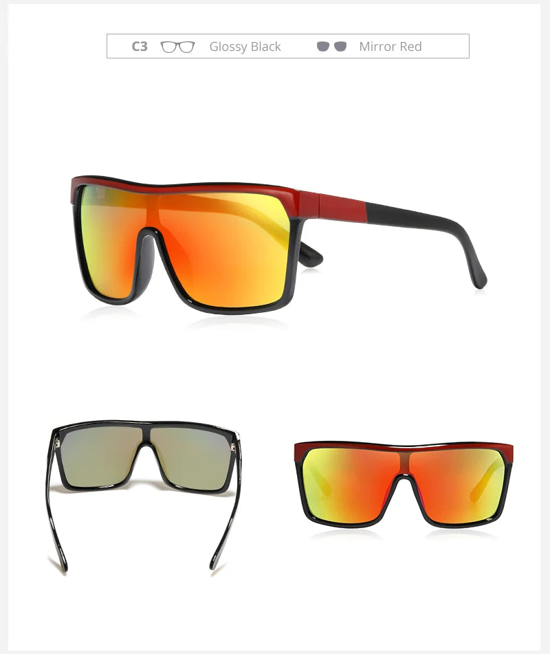 Sonnenbrille Outdoor antireflektierend polarisiert Erdnuss-Box Herren Damen
