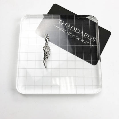 Damen-Charm Engel-Flügel Vintage aus Sterlingsilber