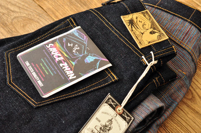 Herrenjeans aus 21oz Rainbow Selvedge Denim im Vintage-Stil für Männer