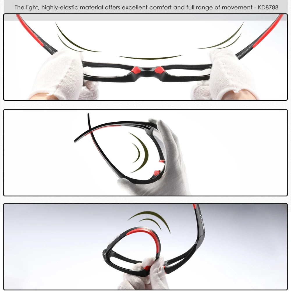 Sonnenbrille Sport TR90 polarisiert Wandern Angeln Reißverschlussetui Herren