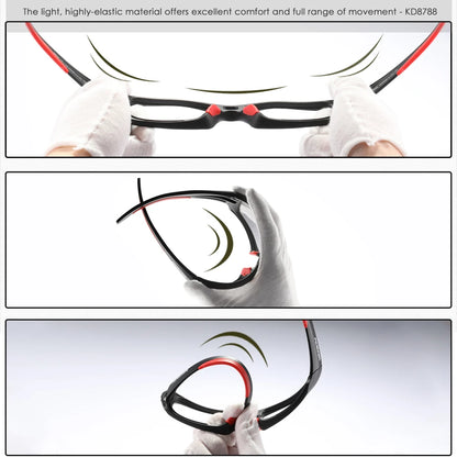 Sonnenbrille Sport TR90 polarisiert Wandern Angeln Reißverschlussetui Herren