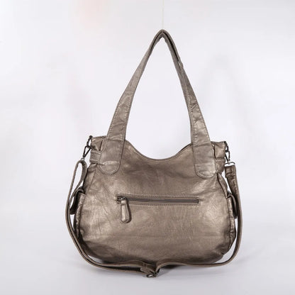 Damen-Handtasche Multifunktionale PU-Tasche Großes Fassungsvermögen Alltagsbegleiter