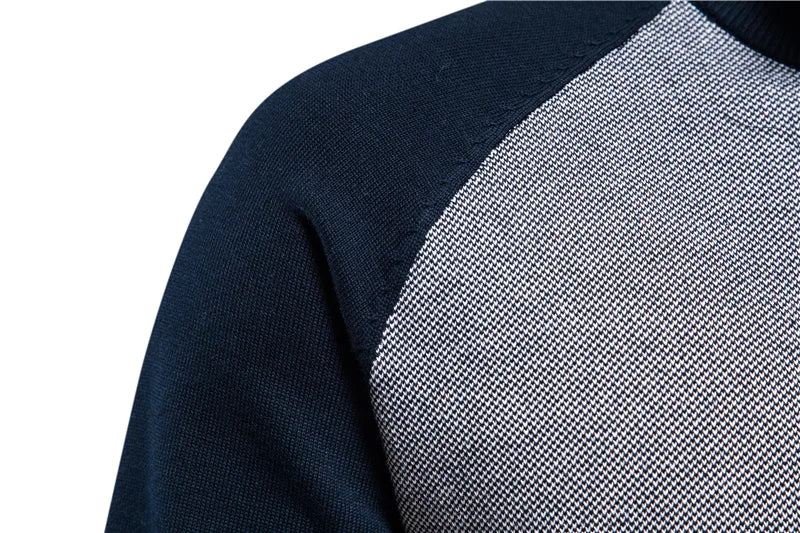 Männer Strickjacke aus hochwertiger Baumwolle im Casual-Stil für den Winter