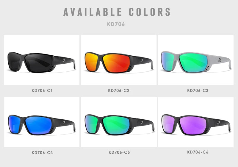 Sonnenbrille Sport TR90 polarisiert UV400 Angeln Outdoor Herren Top-Design