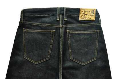 Herren Jeans aus Baumwolle und Leinen im Taper Fit mit 16,5 Unzen
