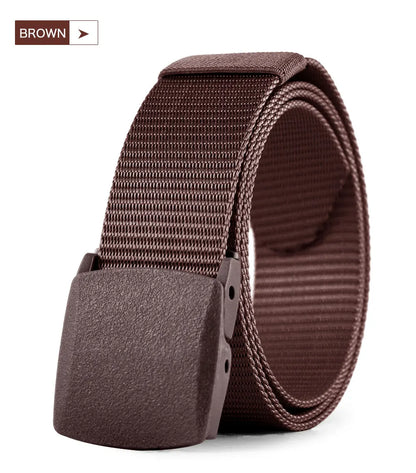 Herren Tactical Nylon-Gürtel 3,8 cm Canvas Military Outdoor 125 cm