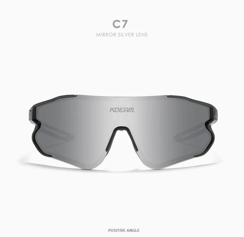 Sonnenbrille Sport TR90 polarisiert kratzfest 1,1mm Linse Herren