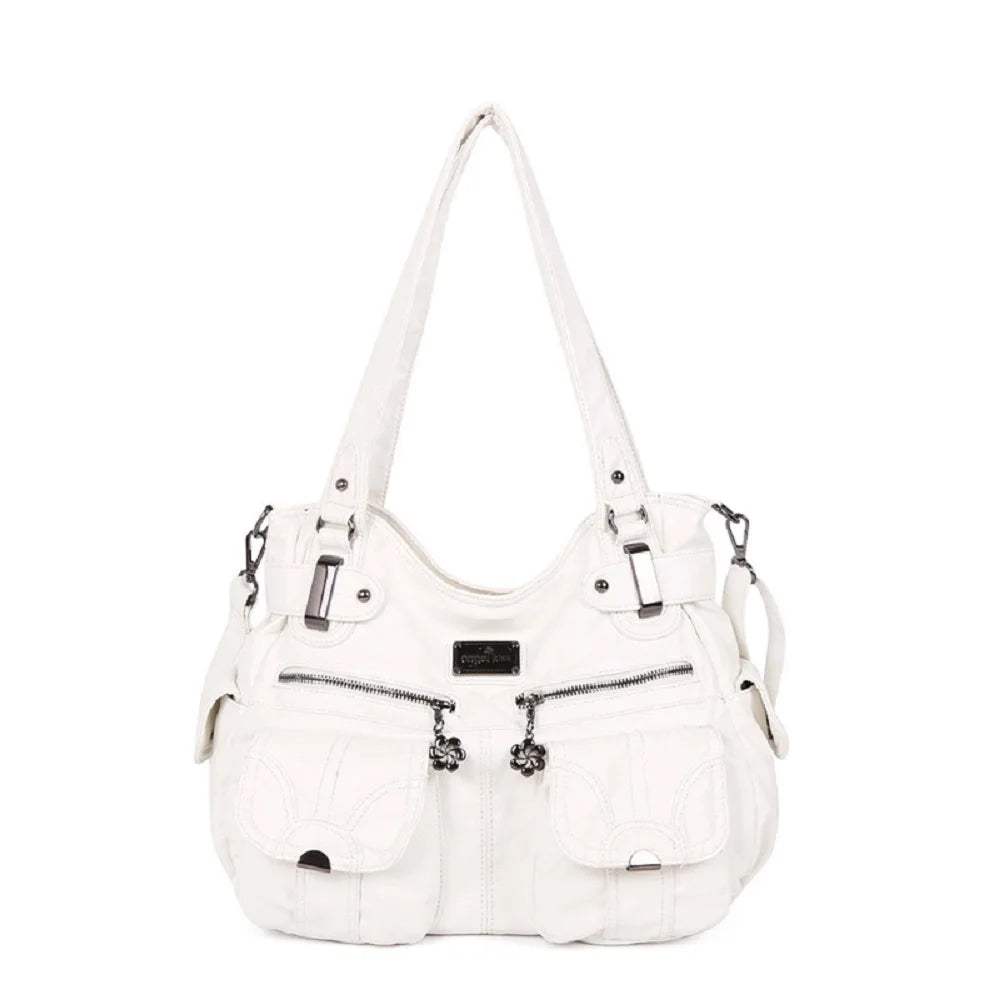 Damen-Handtasche Multifunktionale PU-Tasche Großes Fassungsvermögen Alltagsbegleiter