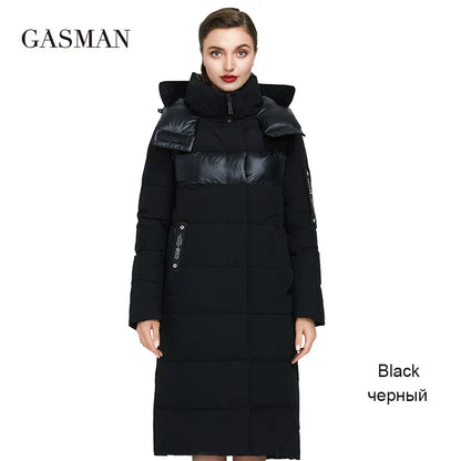 Kurzer Damen-Trenchcoat mit Print, modisch und winddicht, mit Kapuzendesign – ideal für den Alltag.