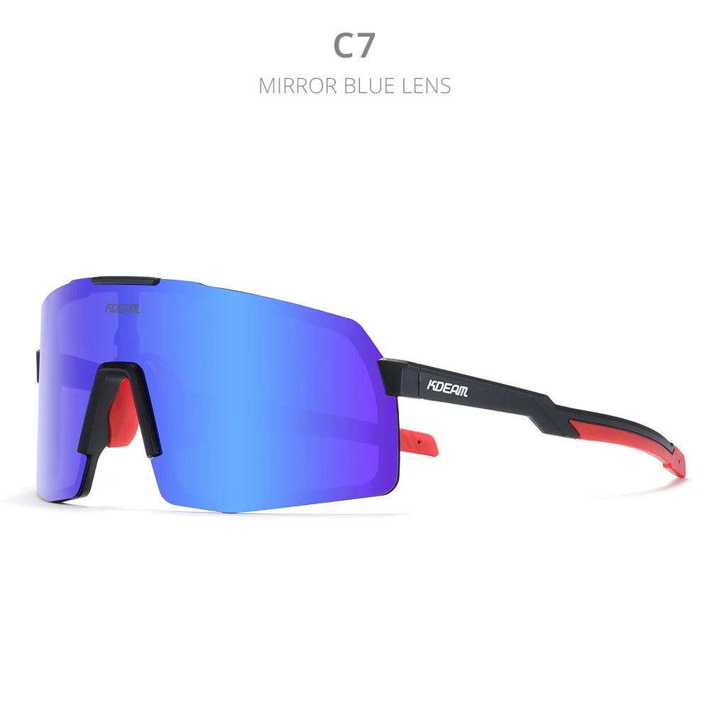 Sonnenbrille Sport TR90 polarisiert UV400 Laufen Angeln Outdoor Herren