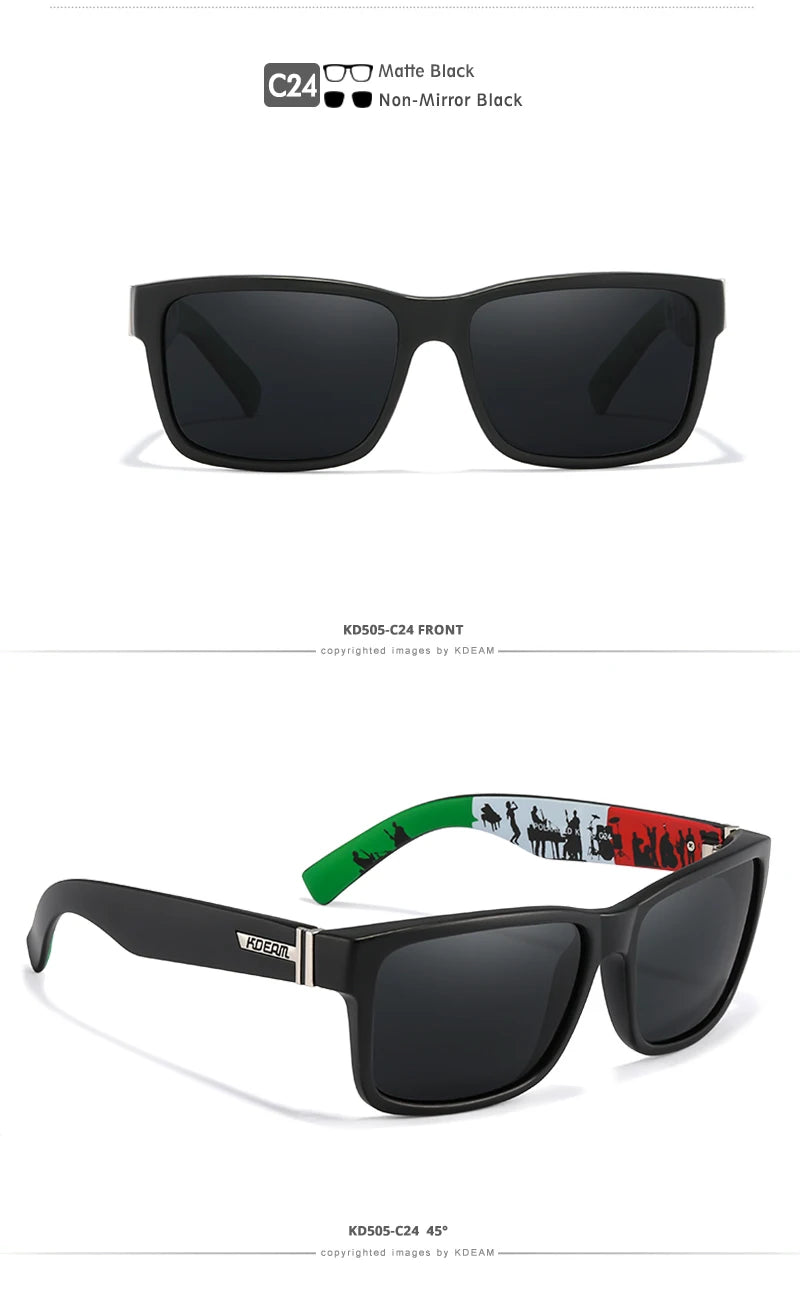 Sonnenbrille Sport polarisiert photochrom Fahren auffällige Farben Hartbox
