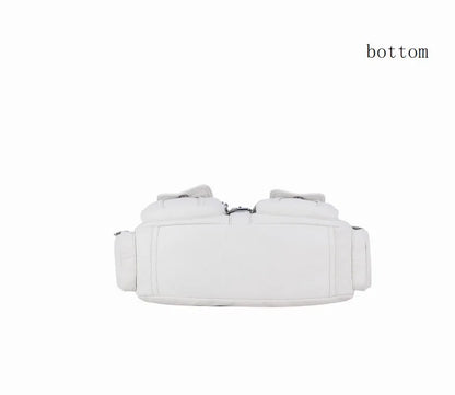 Damen-Handtasche Vintage Satchel Top-Handle Kunstleder Mit Mehreren Taschen und Innentaschen