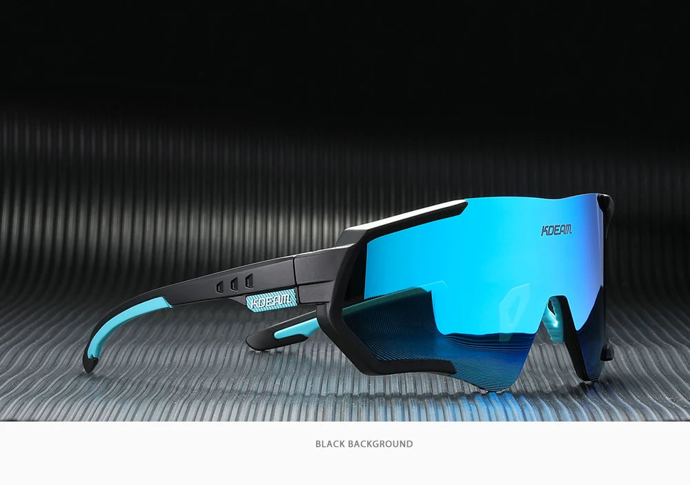 Sonnenbrille Sport TR90 polarisiert Flash-Beschichtung Outdoor Herren