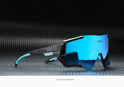 Sonnenbrille Sport TR90 polarisiert Flash-Beschichtung Outdoor Herren