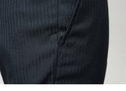 Herren-Slim-Fit-Anzugjacke im Schwalbenschwanz-Design – warm und modisch für Business und Hochzeit