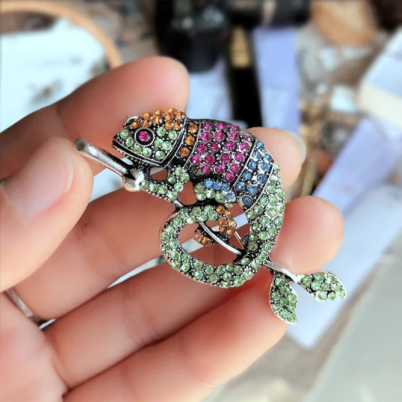 Brosche Tier Strass Vogel Insekt Metall vielseitig Party Damen