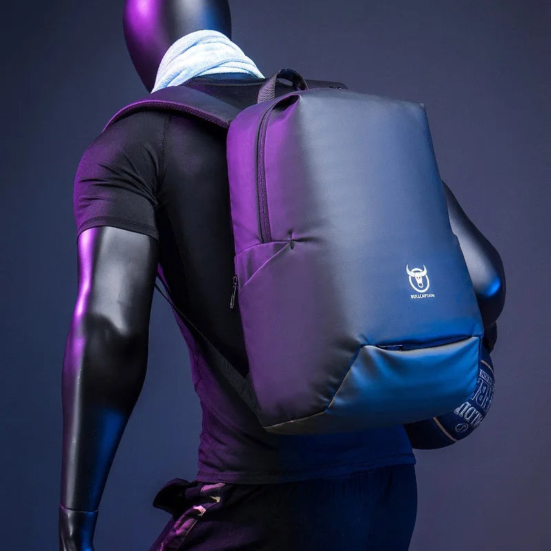 Herren-Schulrucksack Mit Laptopfach Und Wasserdicht Großes Fassungsvermögen Für 15-Zoll-Laptops