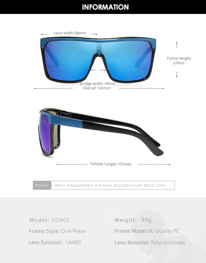Sonnenbrille Outdoor antireflektierend polarisiert Erdnuss-Box Herren Damen