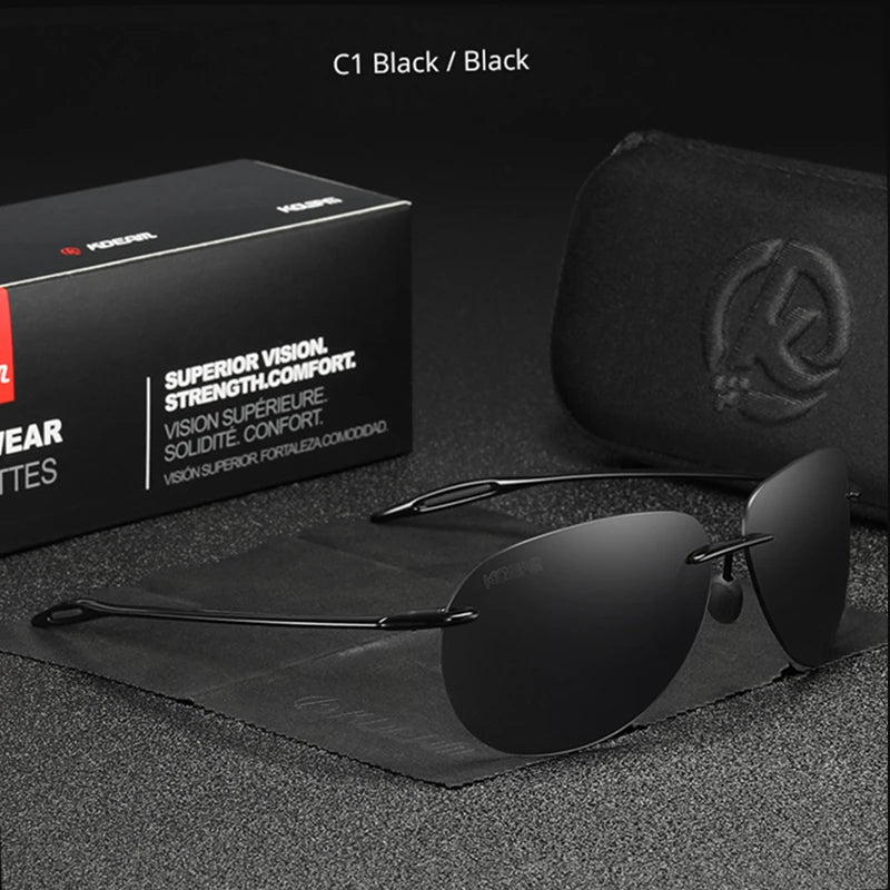 Sonnenbrille Pilot TR90 polarisiert UV400 ultraleicht Luxus Herren