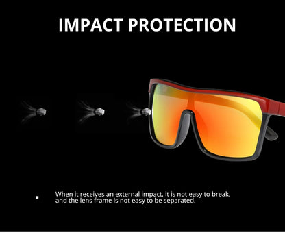 Sonnenbrille Outdoor antireflektierend polarisiert Erdnuss-Box Herren Damen
