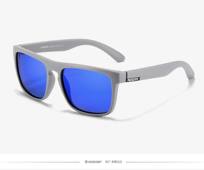 Sonnenbrille quadratisch polarisiert transparent 30 Farben Spiegel Herren