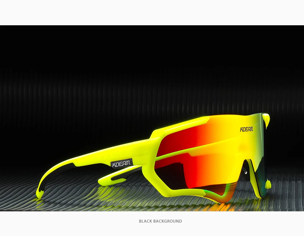 Sonnenbrille Sport TR90 polarisiert Flash-Beschichtung Outdoor Herren
