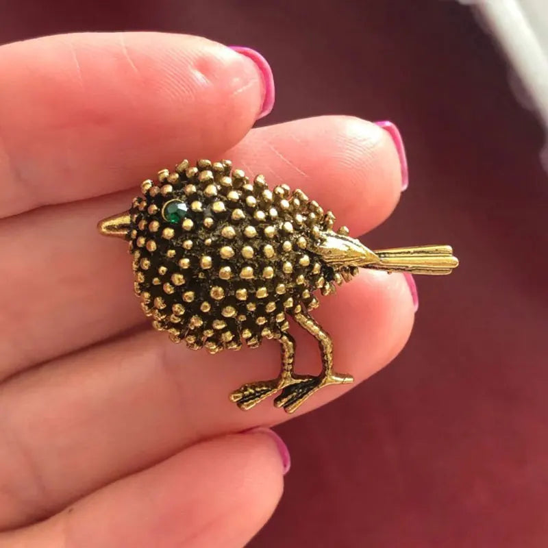 Brosche Tier Strass Vogel Insekt Metall vielseitig Party Damen