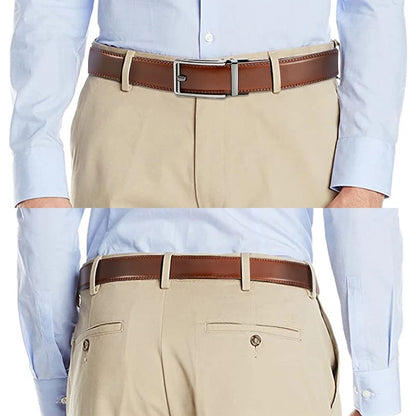 Herren Gürtelschnalle Automatik Ratchet 3,5 cm Freizeitstil Business