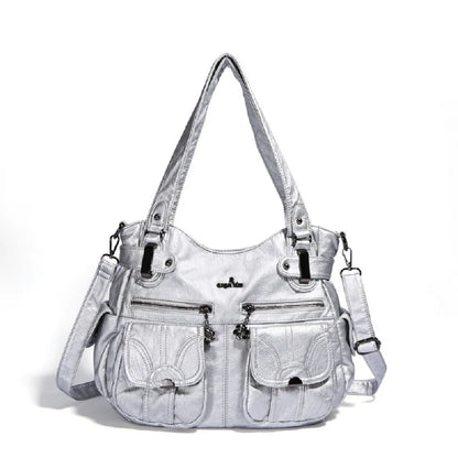 Damen-Handtasche Multifunktionale PU-Tasche Großes Fassungsvermögen Alltagsbegleiter